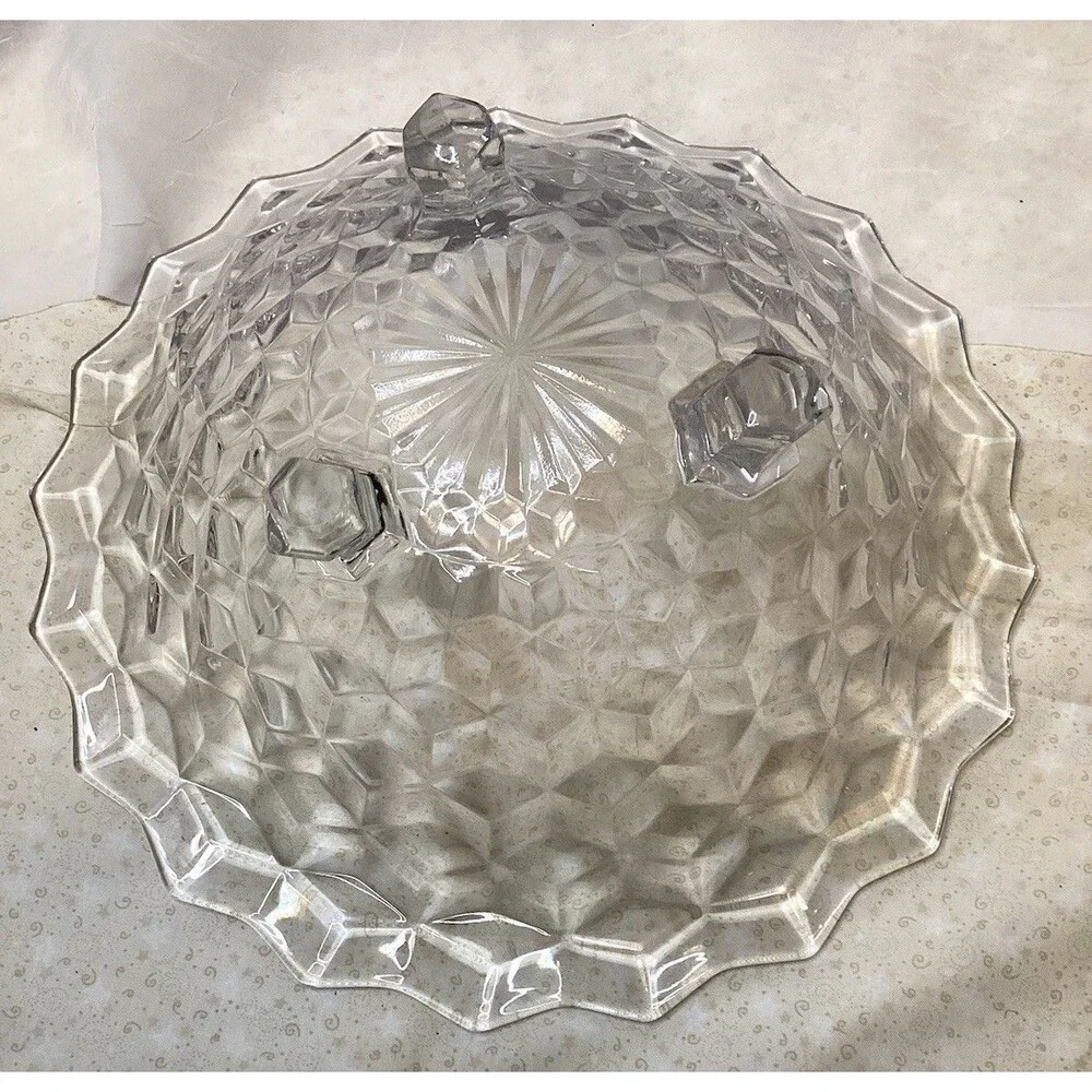 Fostoria American Clear Glass 10 1/2